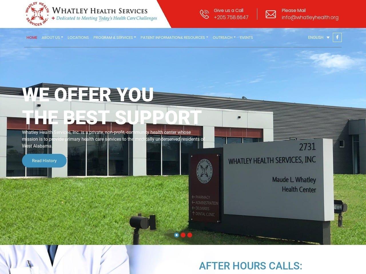 Maude L Whatley Health Center