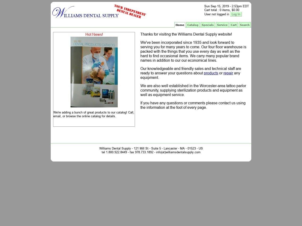 Williams Dental Supply Co