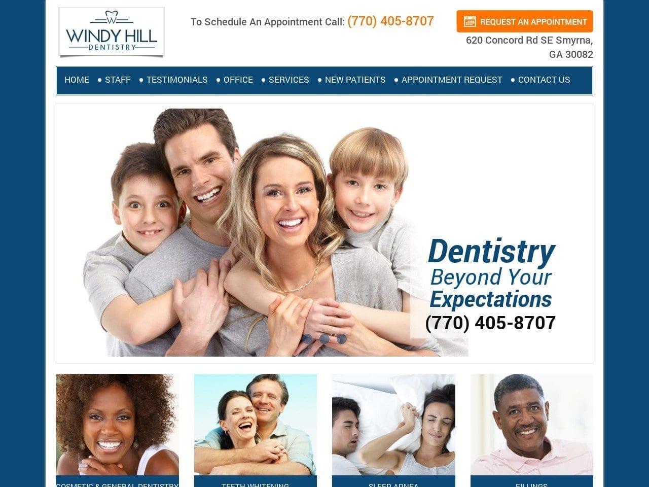 Windy Hill Dentistry LLC screenshot