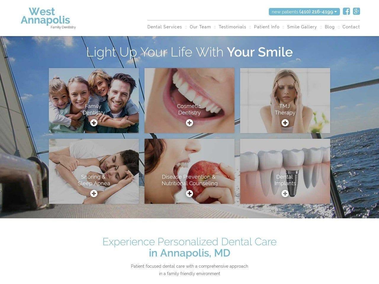 West Annapolis Family Dentistry Colucciello Maria