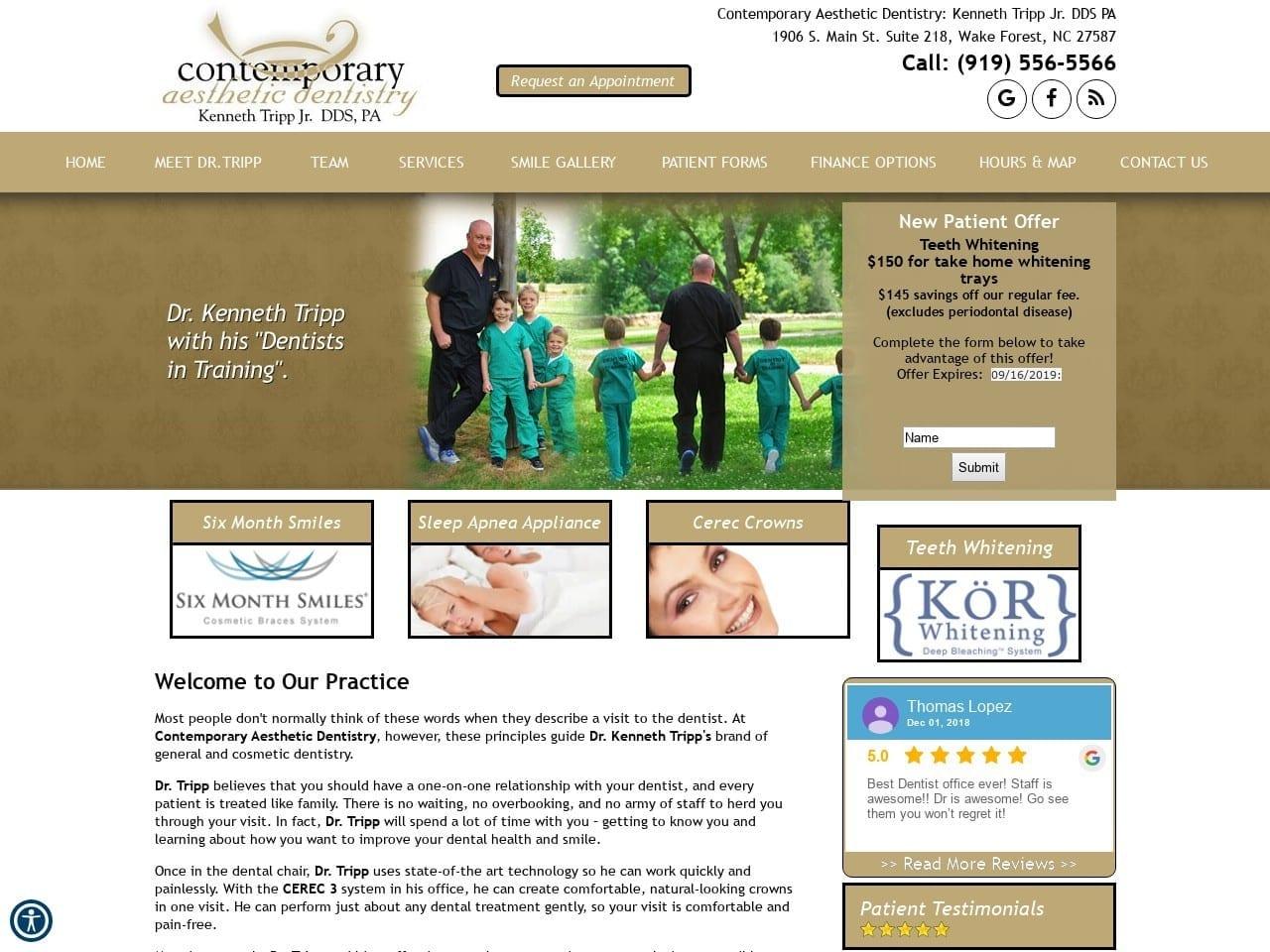 Contemporary Aesthetic Dentistry Kenneth Tripp Jr.