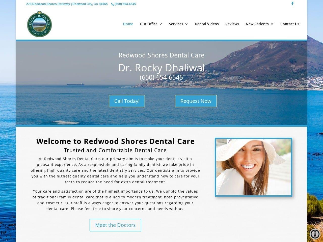 Redwood Shores Dental Care Rocky Dhaliwal DMD