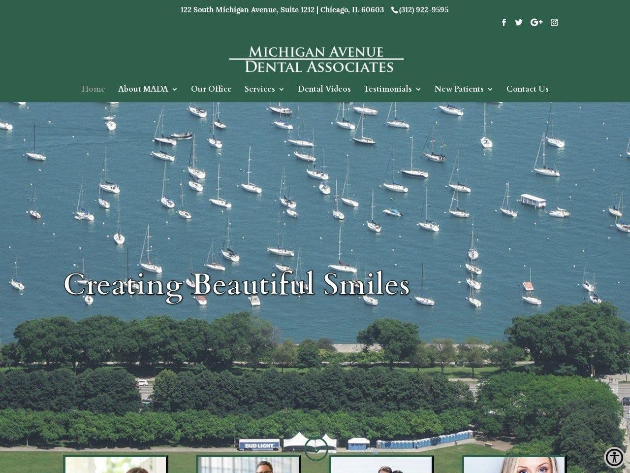 Michigan Avenue Dental Associates screenshot