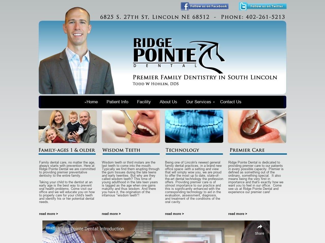 Ridge Pointe Dental screenshot