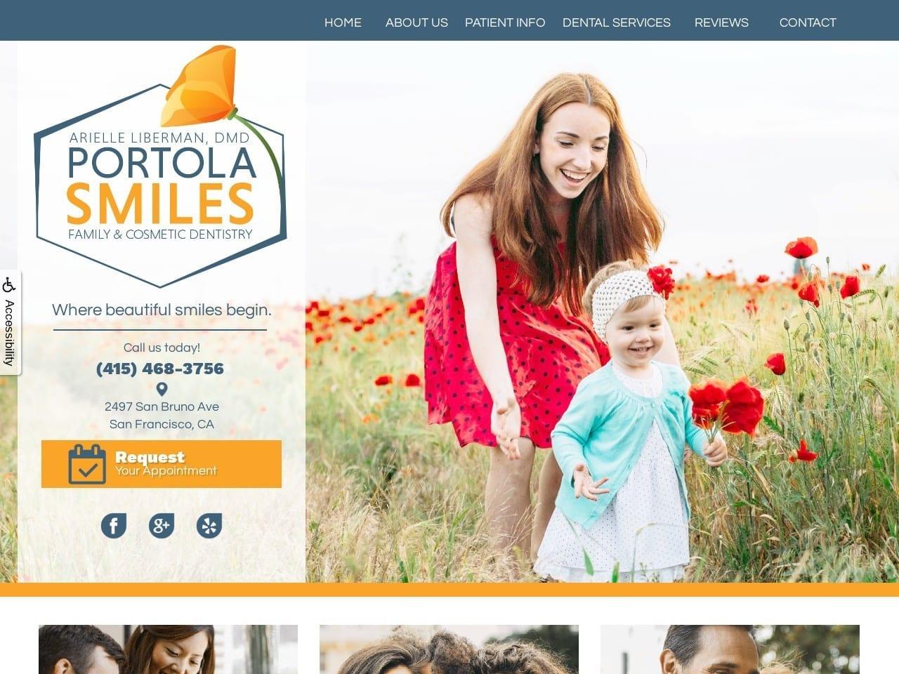 Portola Smiles screenshot