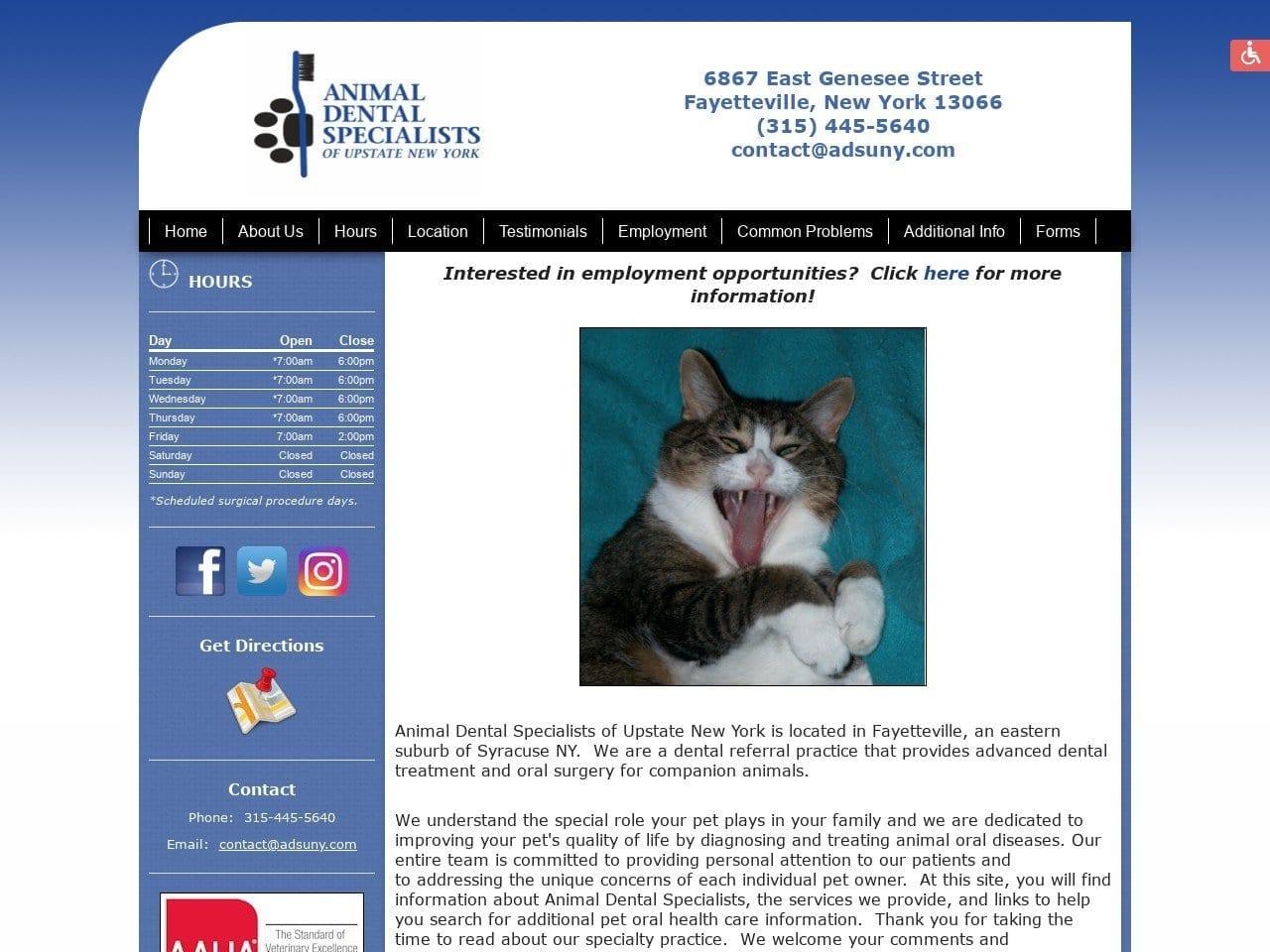 Animal Dental Specialists of Upstate New York