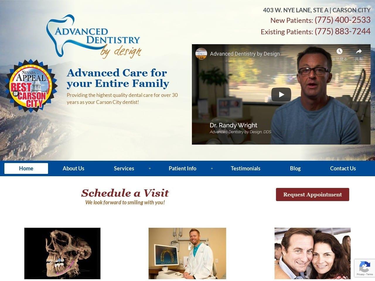 Advanced Dentistry by Design Randall Wright I DDS