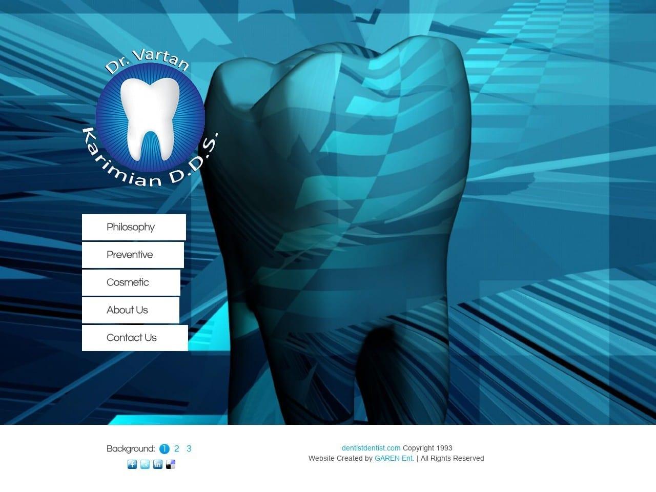 Vartan Karimian DDS screenshot