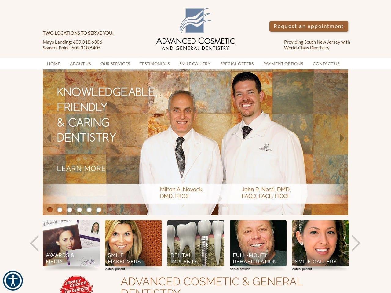 Advanced Cosmetic & General Dentistry Drs Katz Nov screenshot