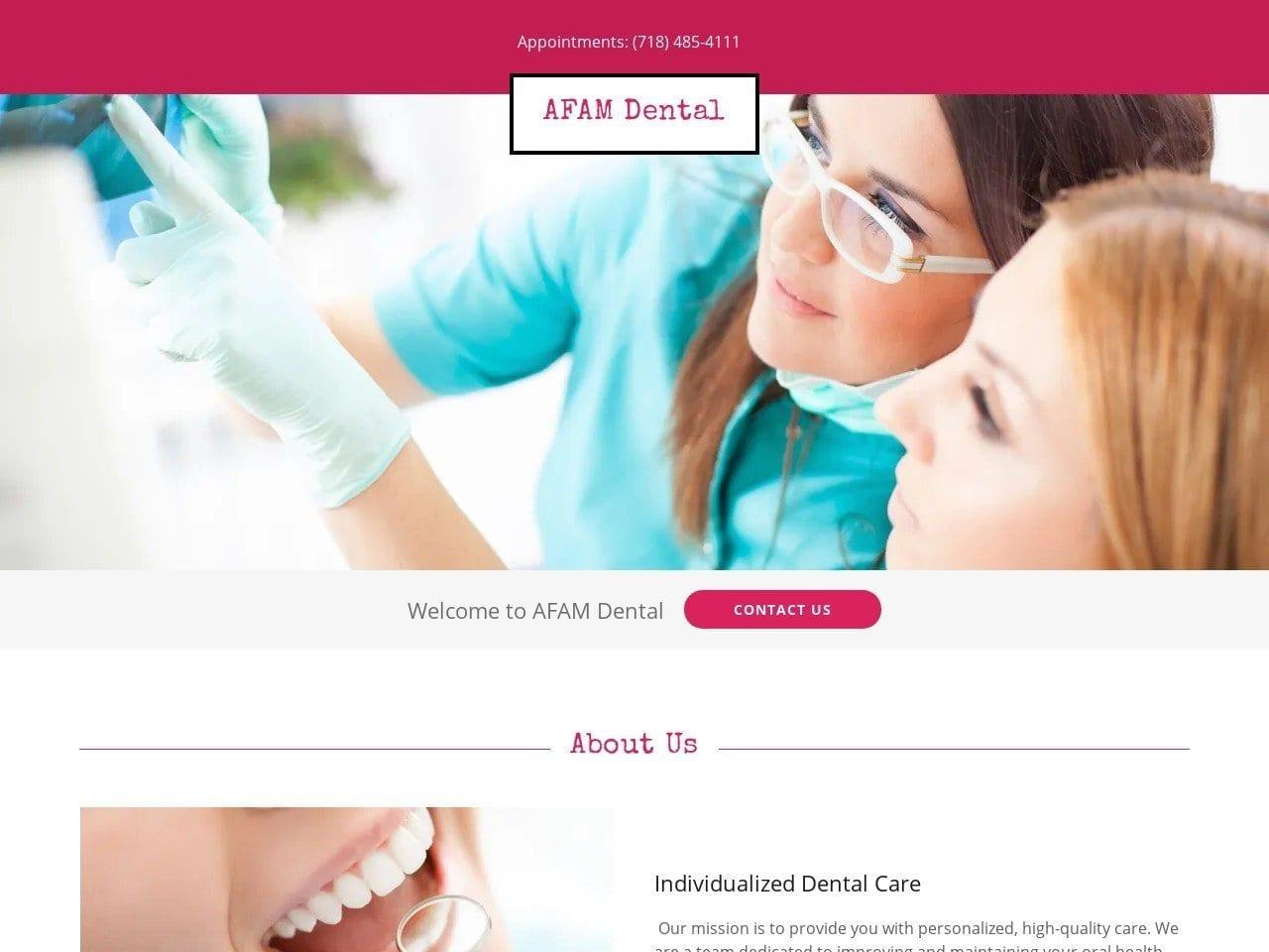 AFAM Dental screenshot