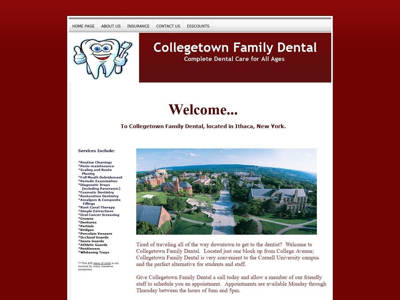 Collegetown Dental Associates screenshot