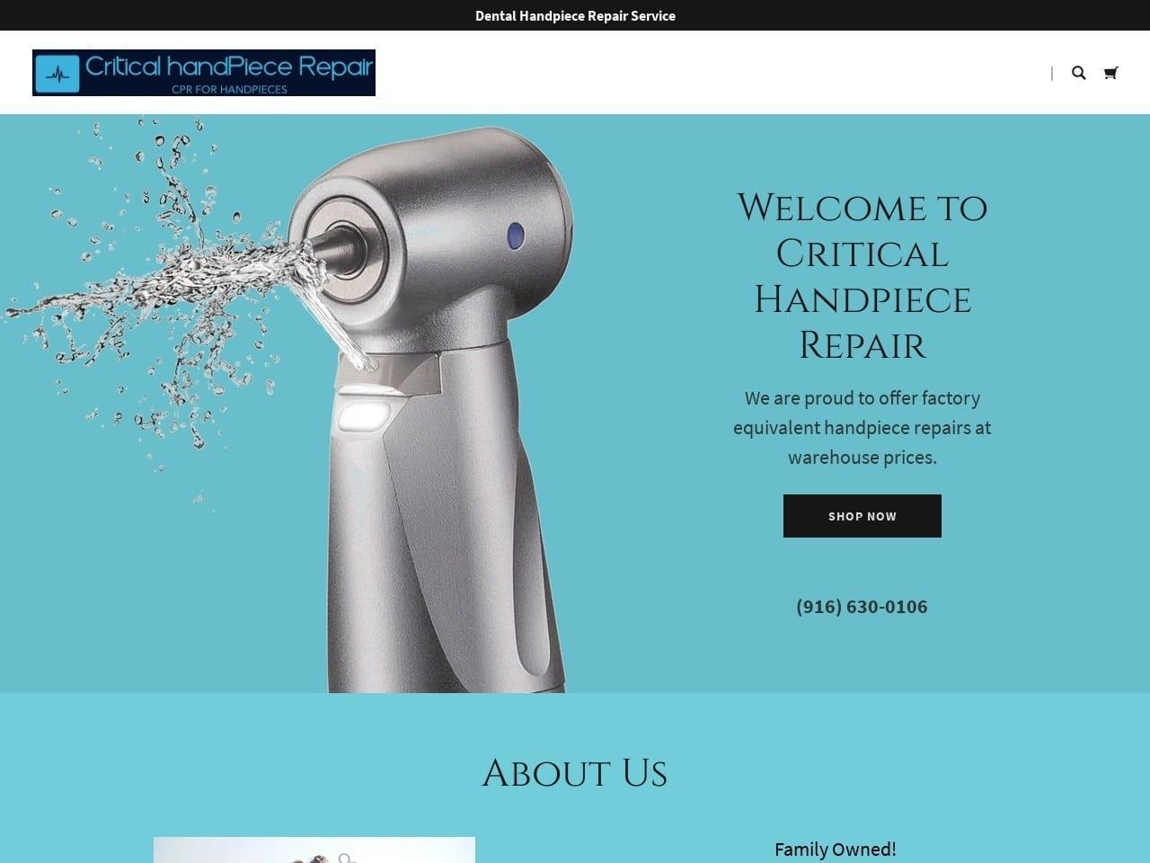 Critical Handpiece Repair