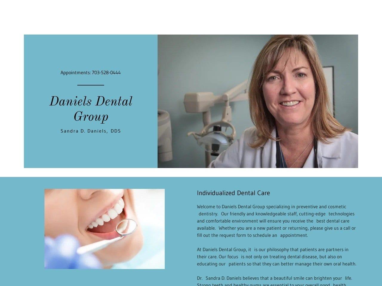 Daniels Sandra D DDS