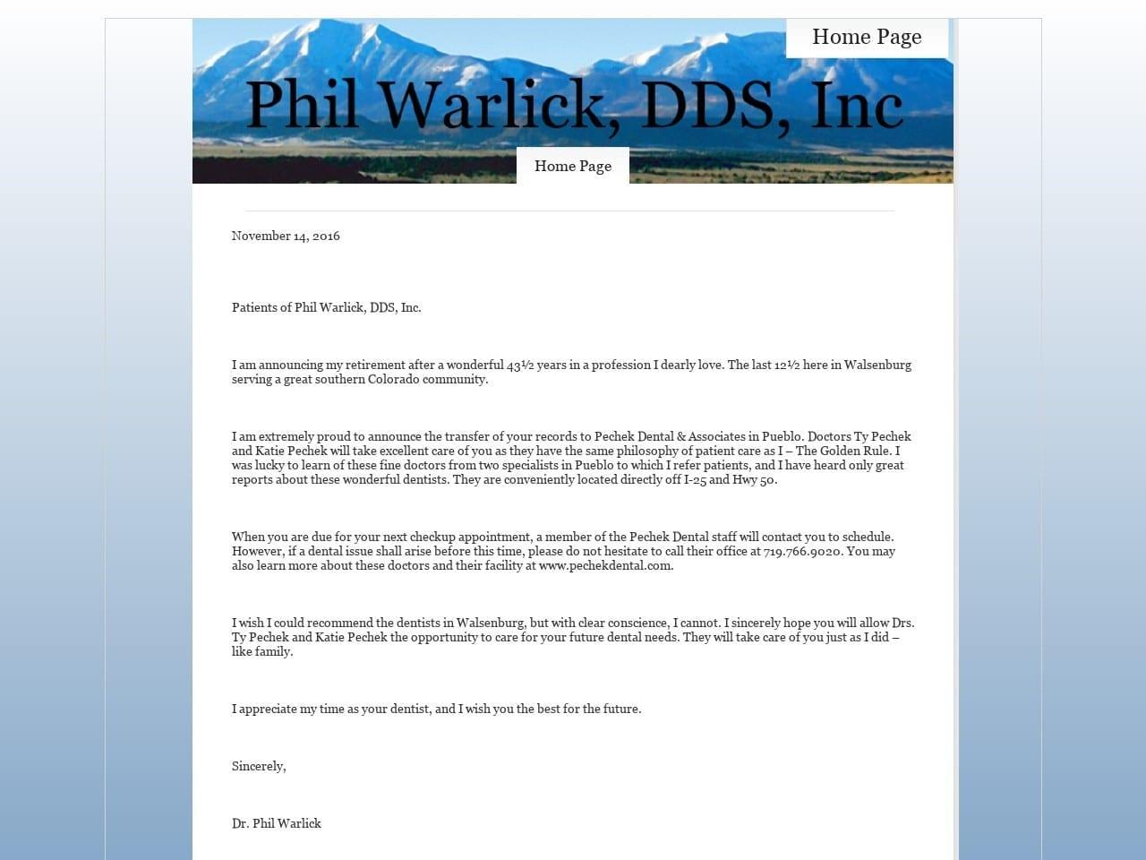 Phil Warlick Inc