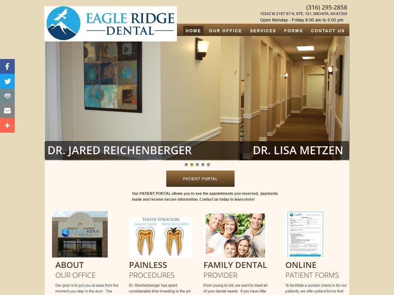 Eagle Ridge Dental screenshot