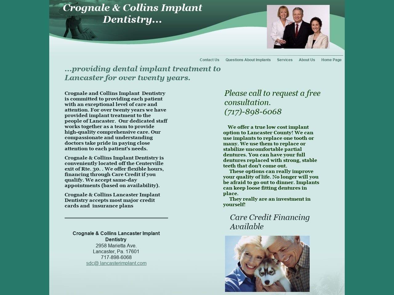 Crognale & Collins Lancaster Implant Dentistry