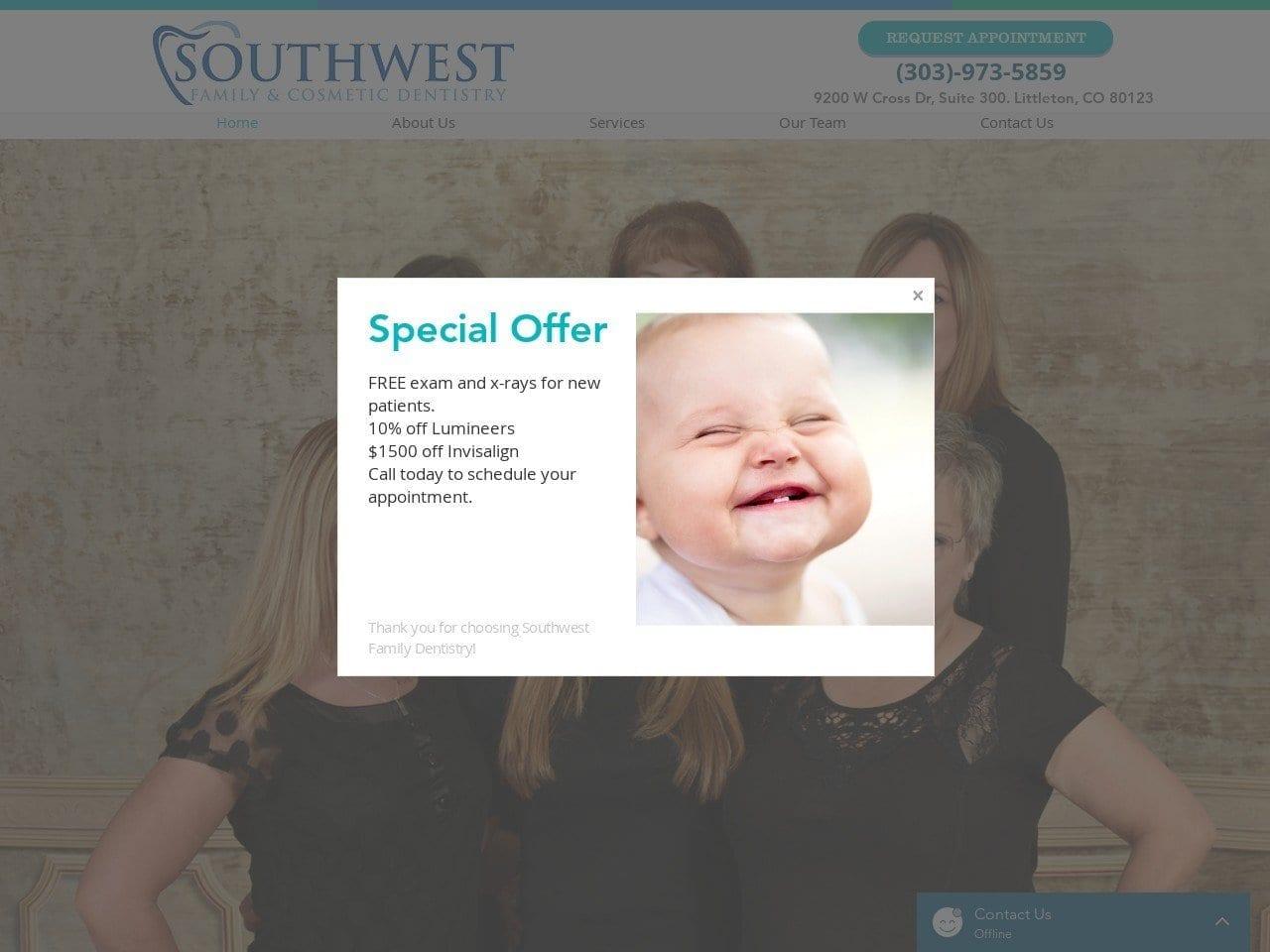 Southwest Family Dentist screenshot