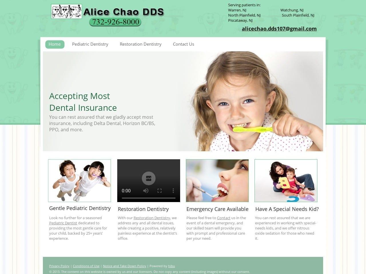 Alice Chao DDS screenshot