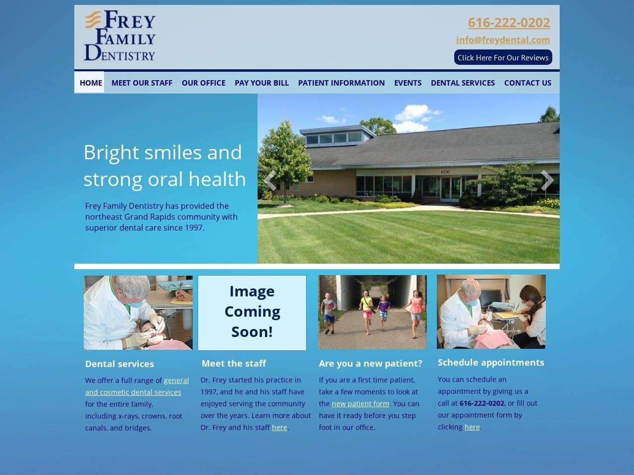 Frey Family Dentist screenshot