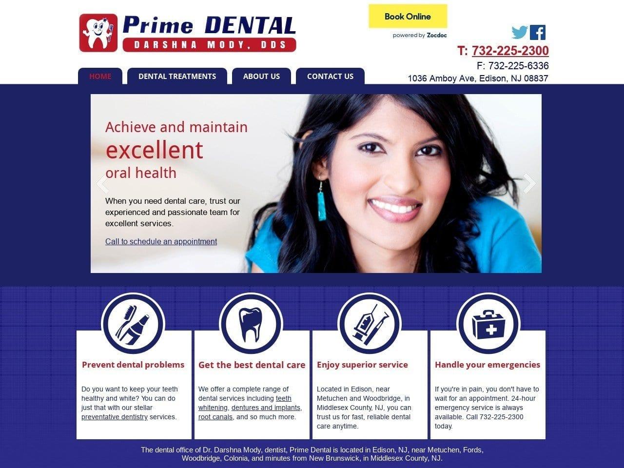 Prime Dental Inc screenshot