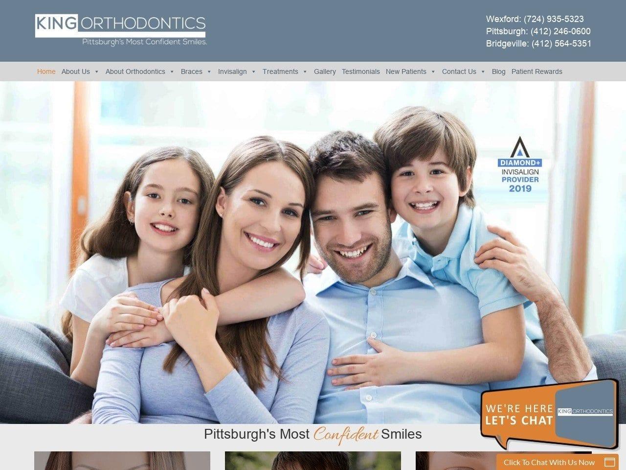 King Orthodontics screenshot