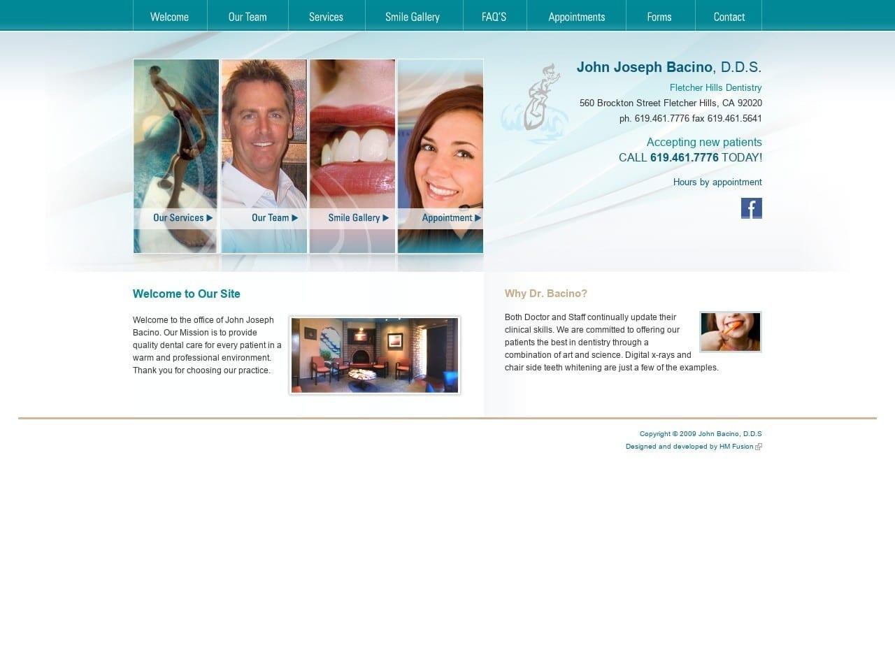 Bacino John Joseph DDS screenshot