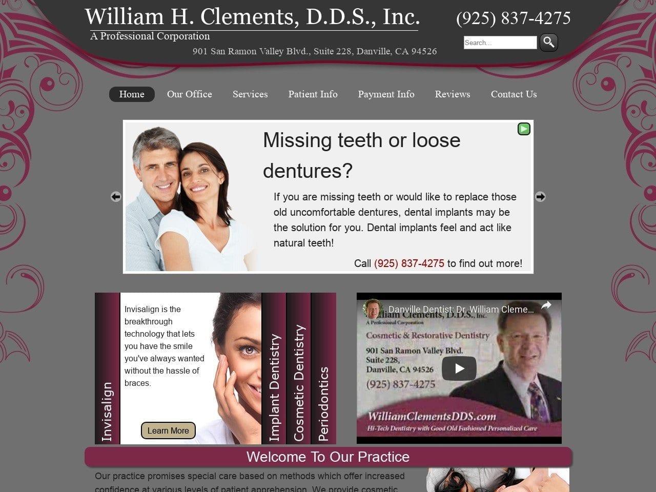 William H Clements Inc screenshot
