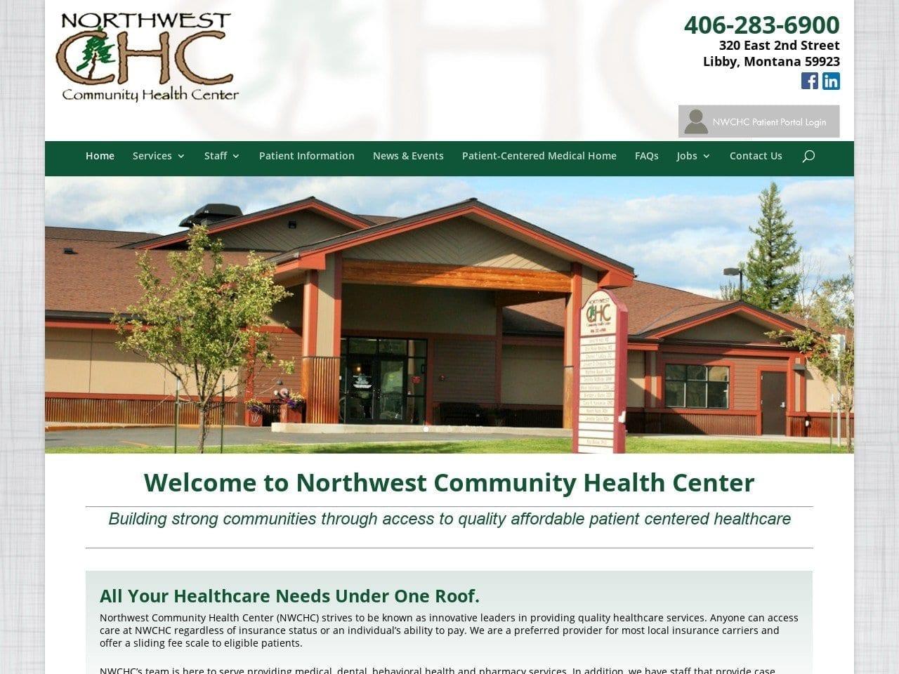 Northwest Community Health Center screenshot