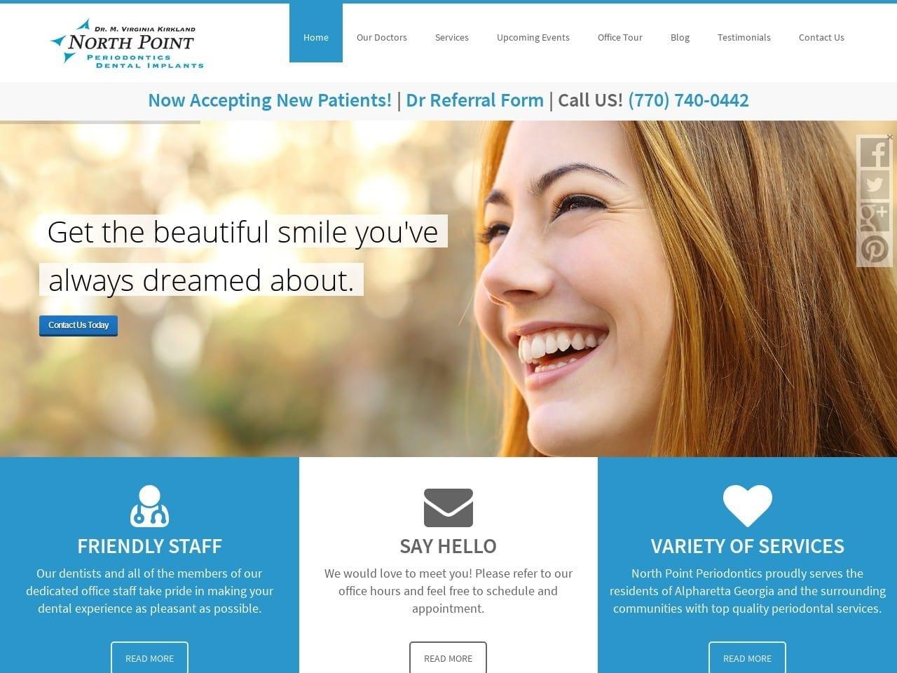 North Point Periodontics screenshot