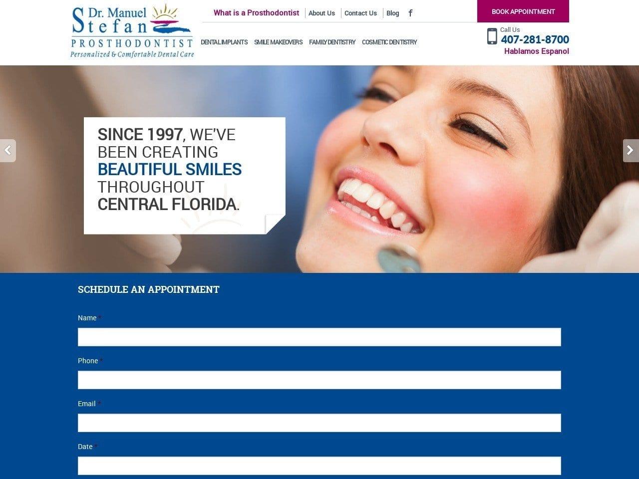Manuel Stefan Dental Care screenshot
