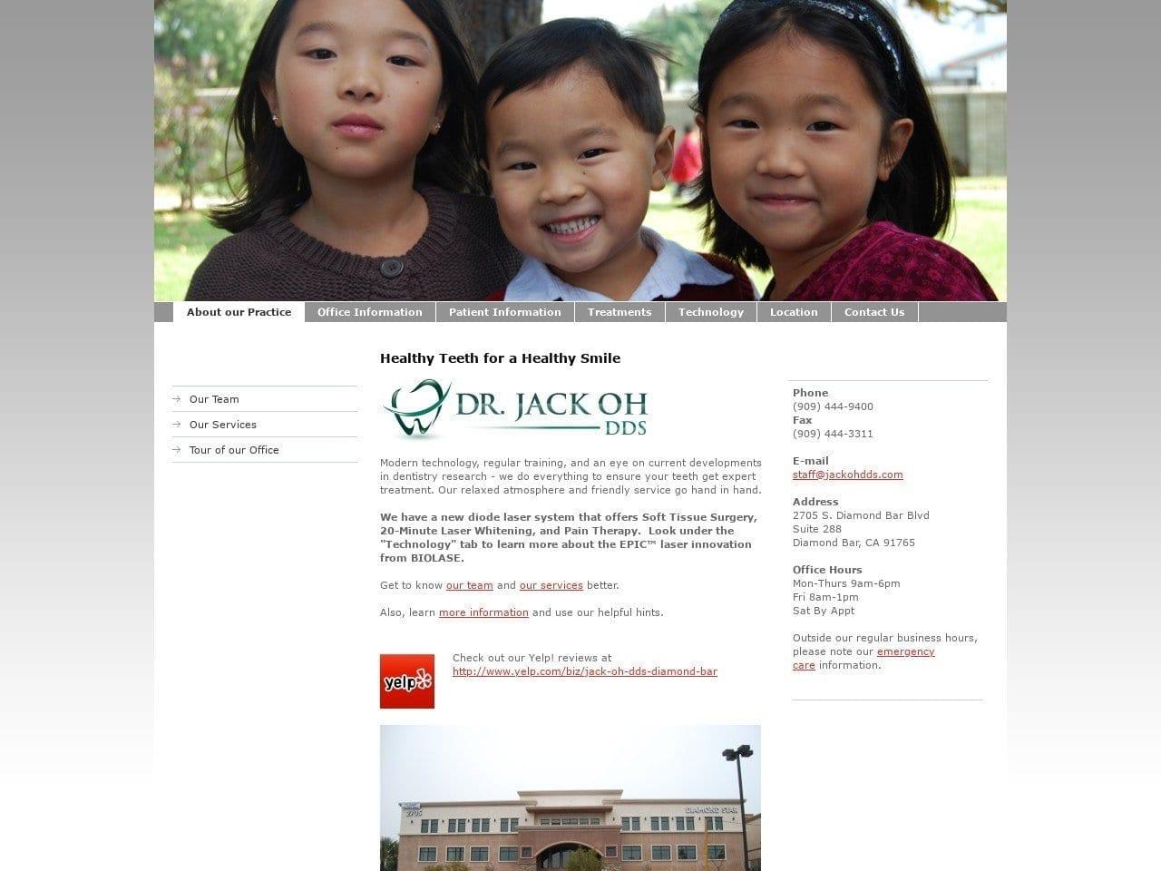 Jack Oh DDS a professional corporation