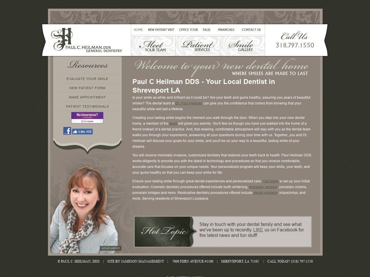 Paul C Heilman DDS