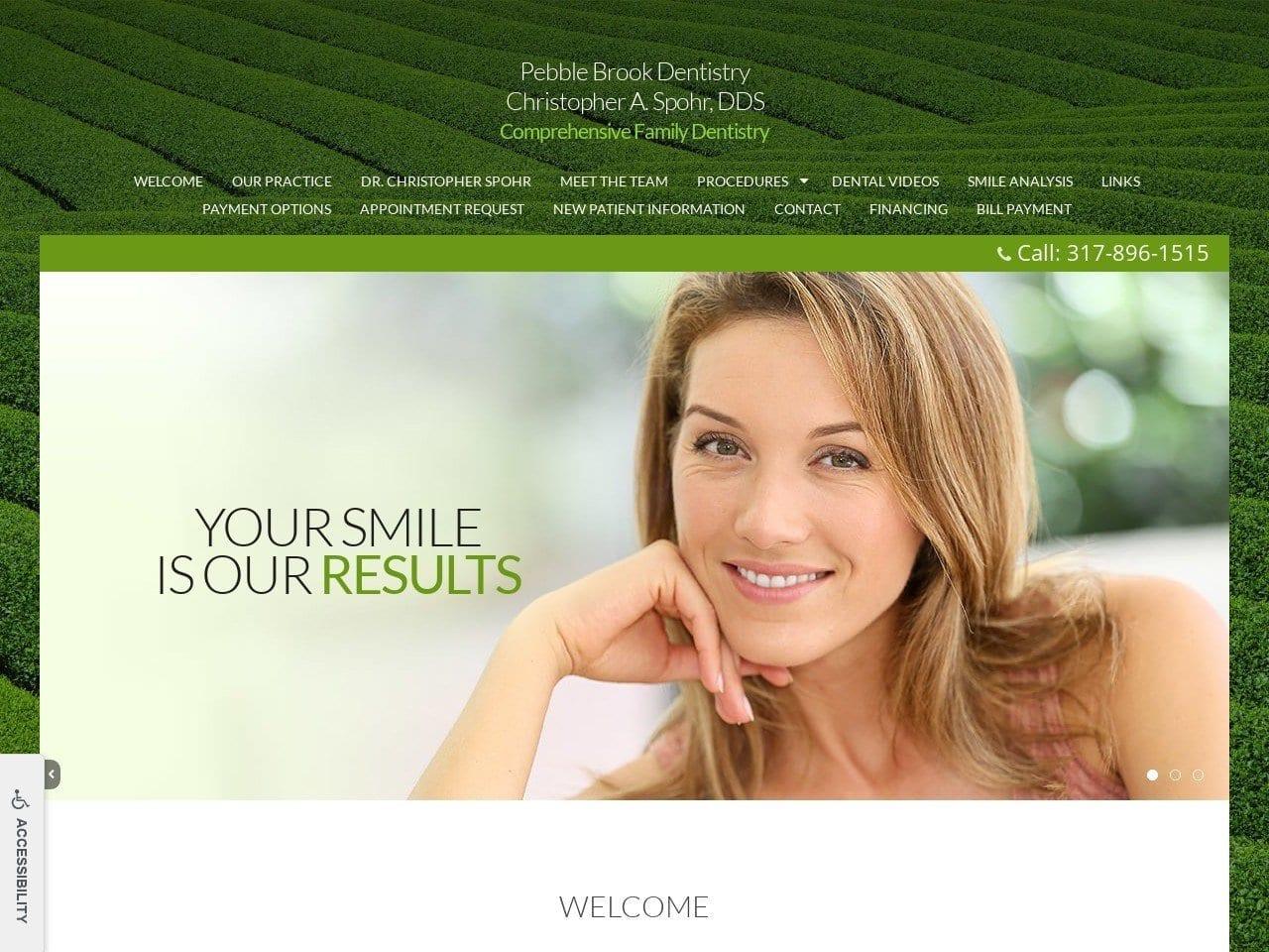Pebble Brook Dentistry screenshot