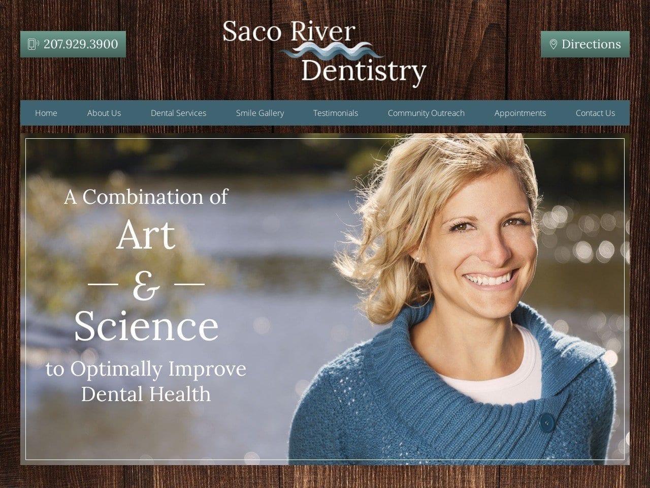 Saco River Dentistry screenshot