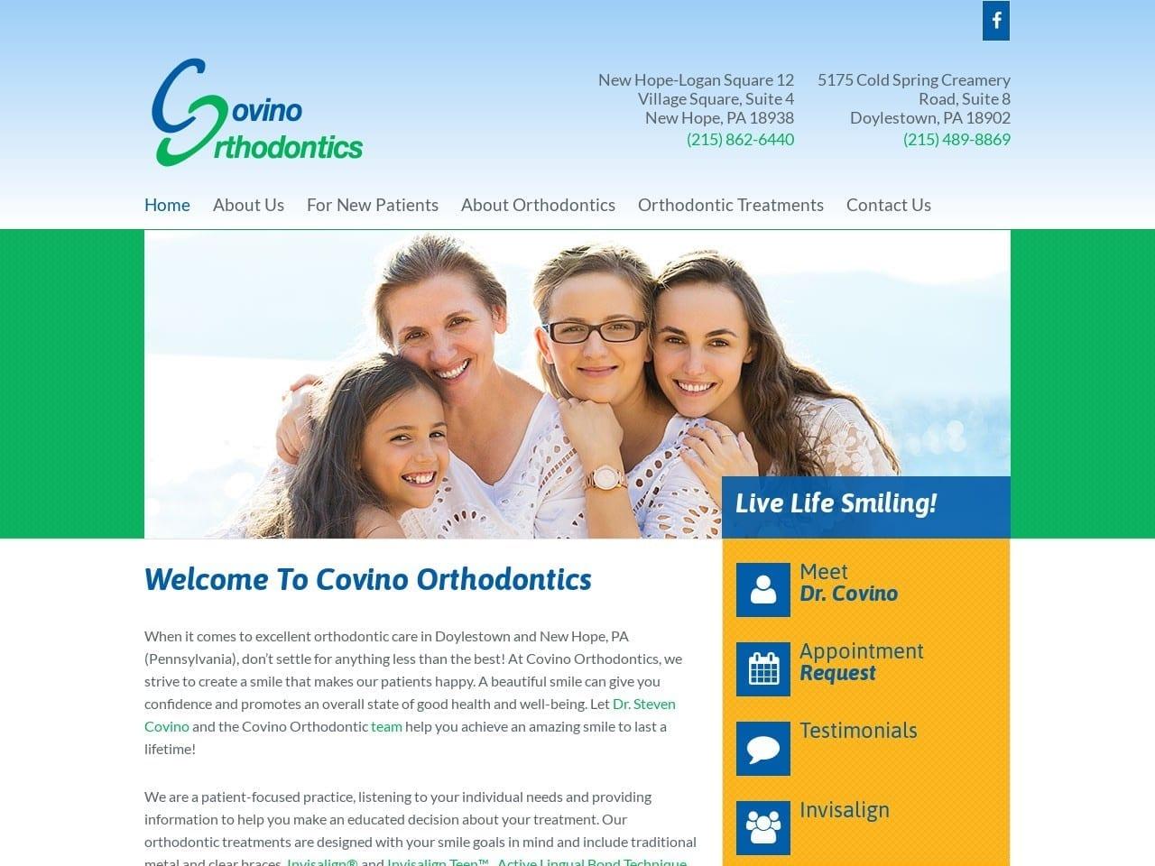 Covino Orthodontics Covino Steven W DDS