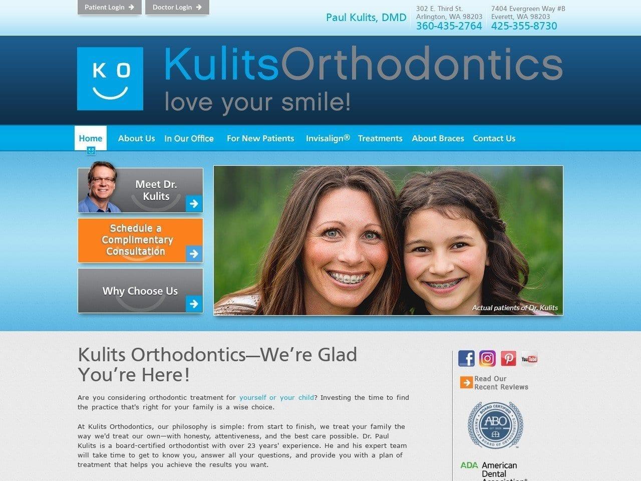 Kulits Orthodontics screenshot