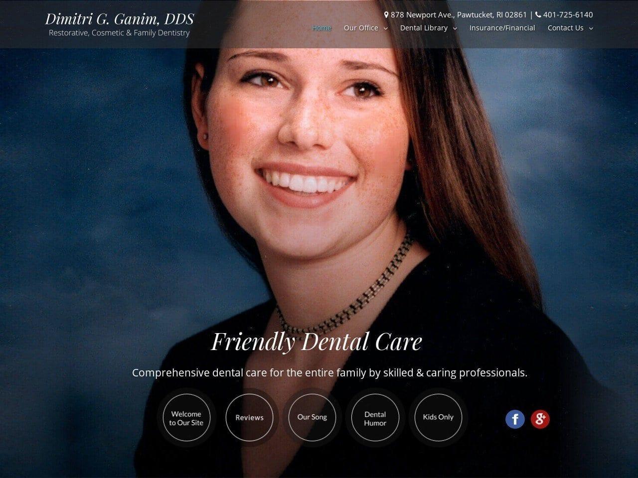 Dr. Dimitri G. Ganim DDS