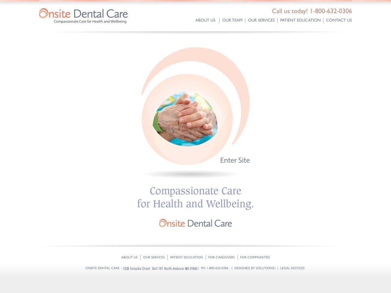 Onsite Dental Care screenshot