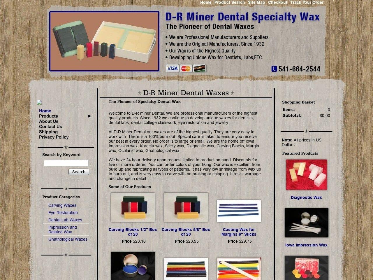 DR Miner Dental Products