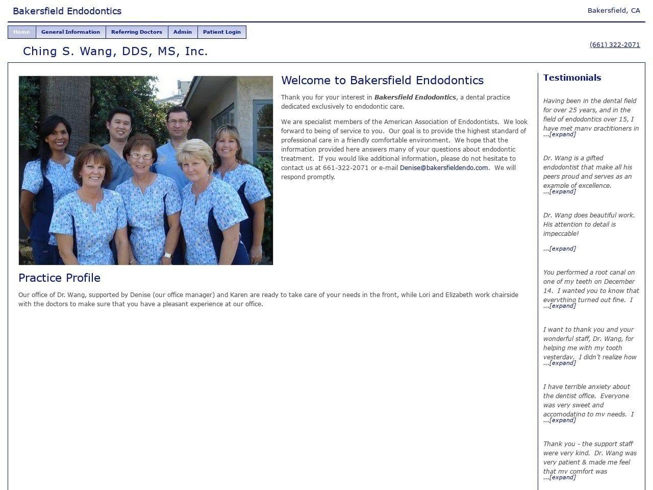 Bakersfield Endodontics Inc