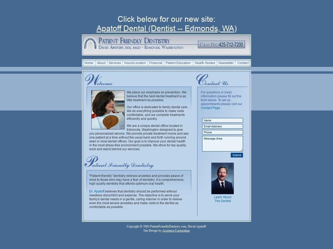 David Apatoff DDS