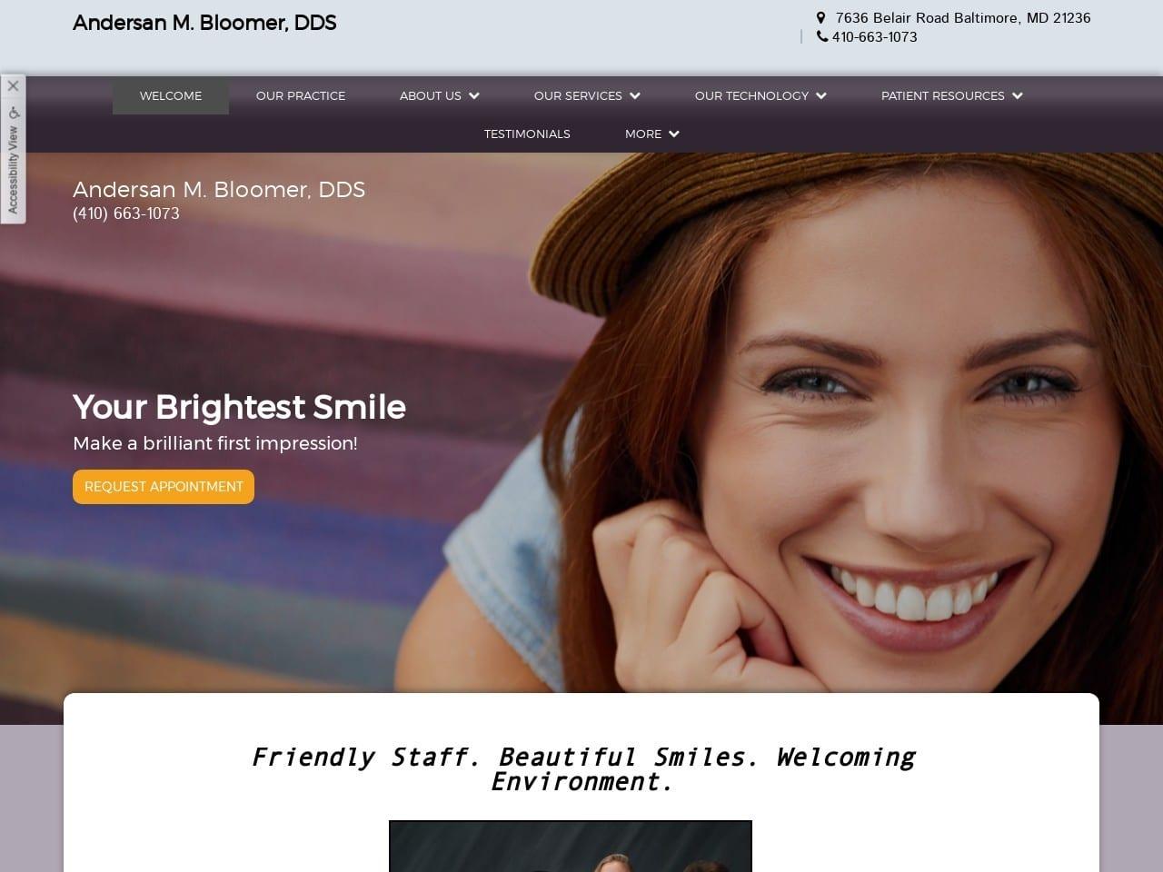 Andersan M. Bloomer, DDS