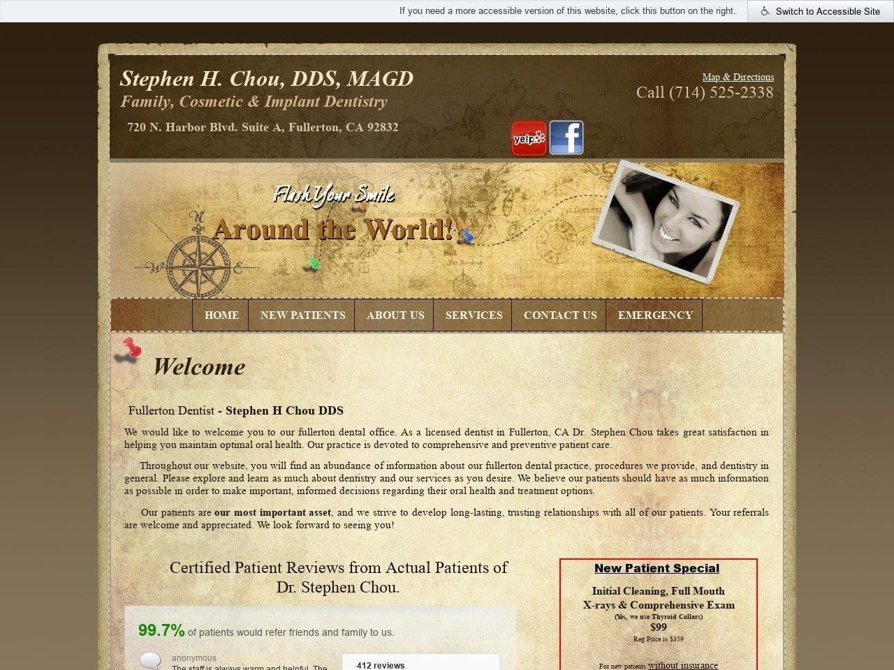 Stephen H Chou DDS