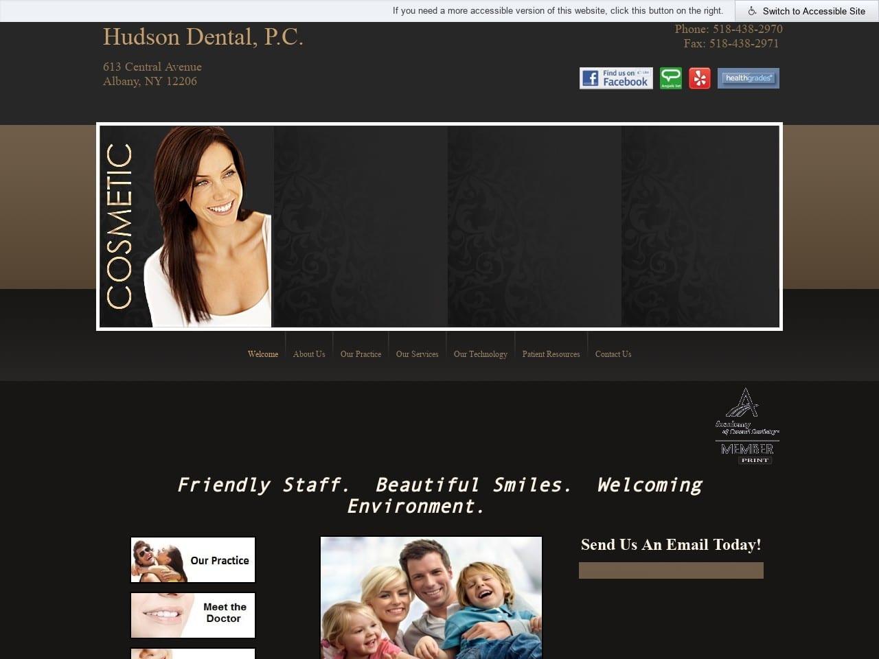 Hudson Dental PC screenshot