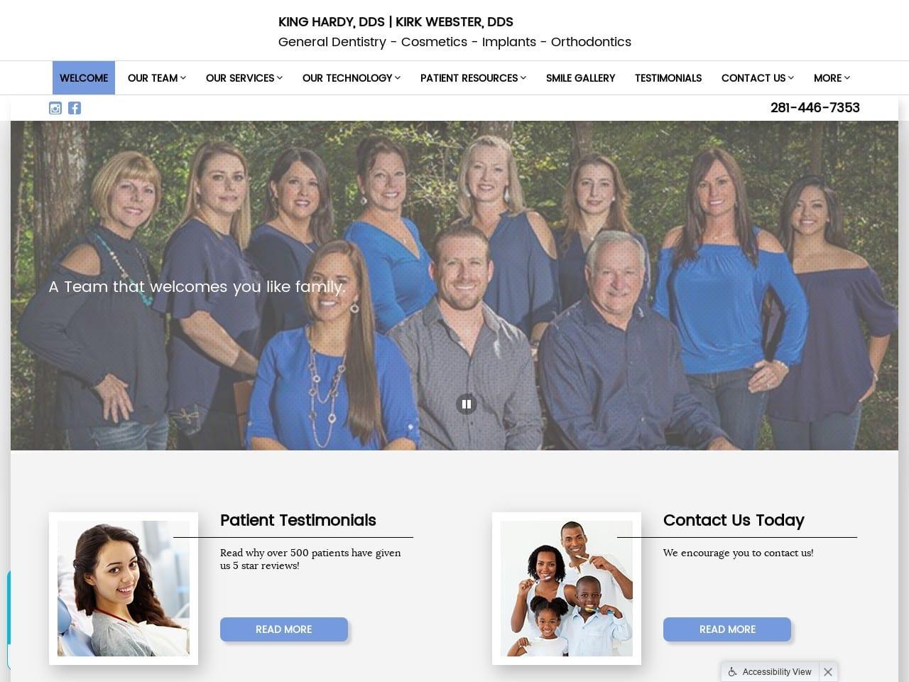 Dr. William K. Webster DDS