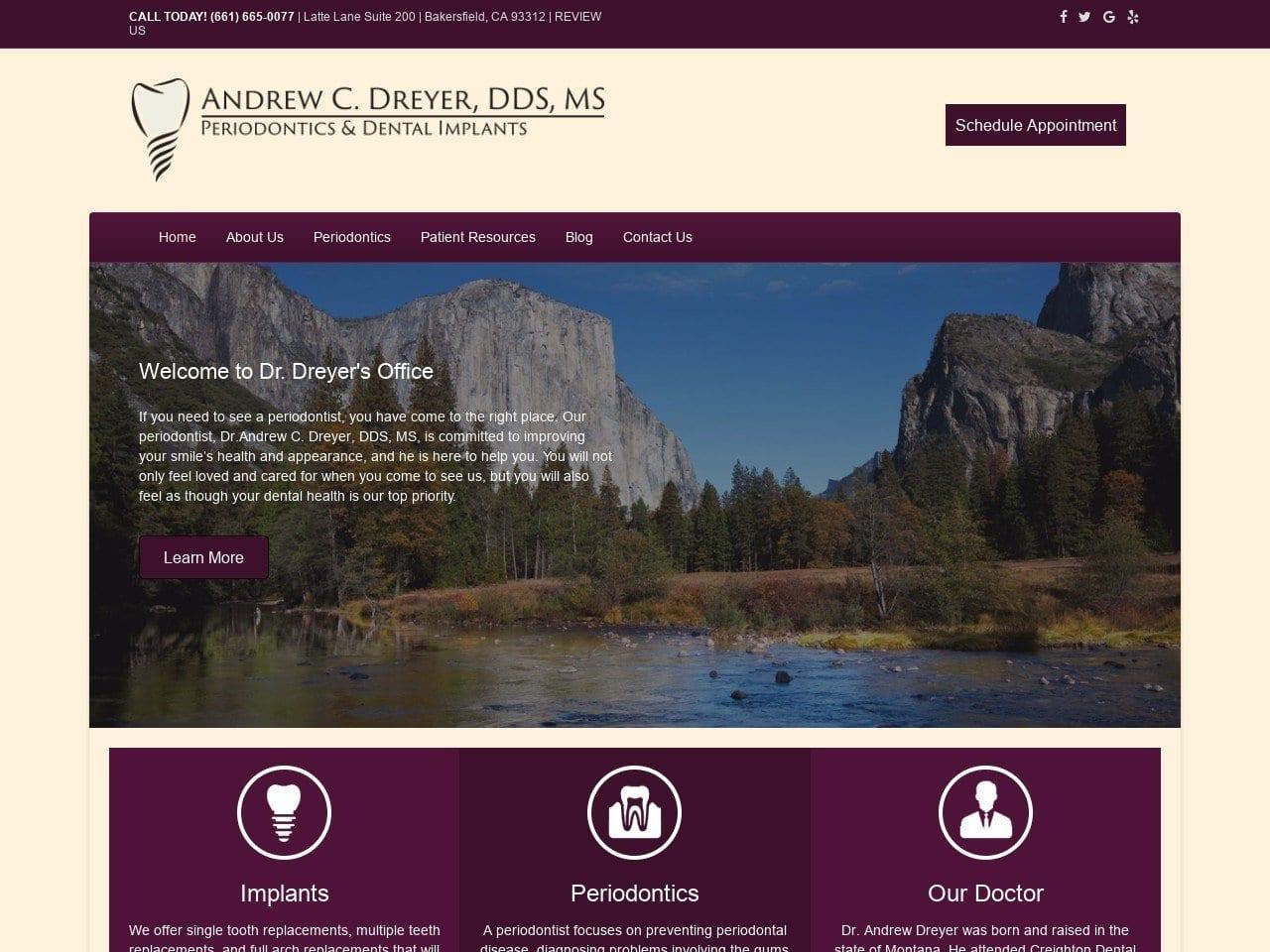 Dreyer Andrew C DDS MS