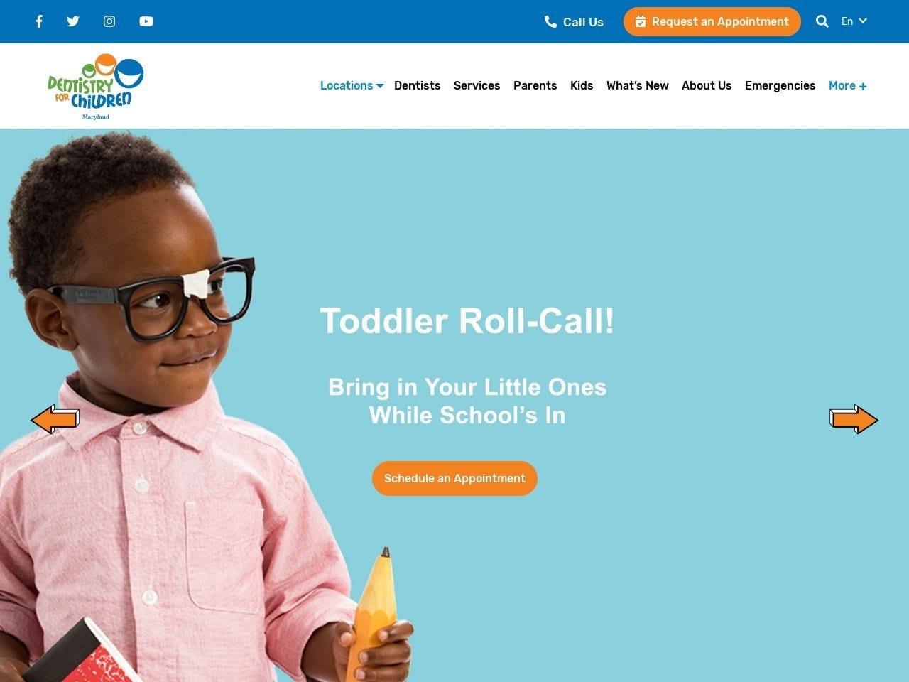 Dentistry for Children Maryland - Columbia