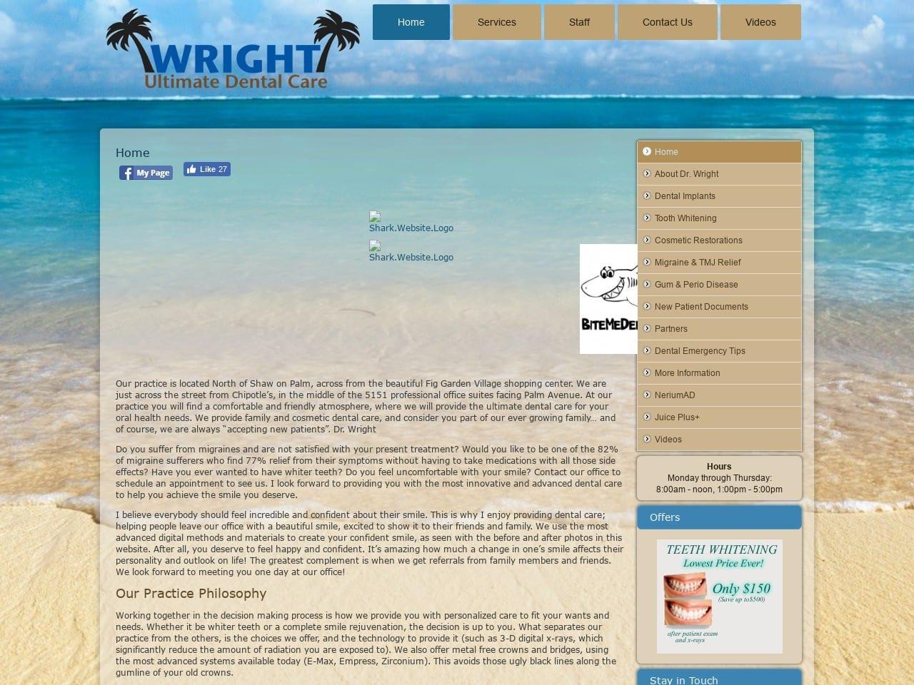 David J Wright DDS