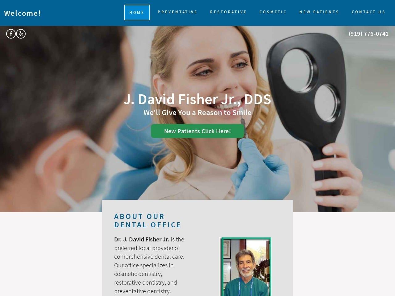 J David Fisher Jr., DDS screenshot