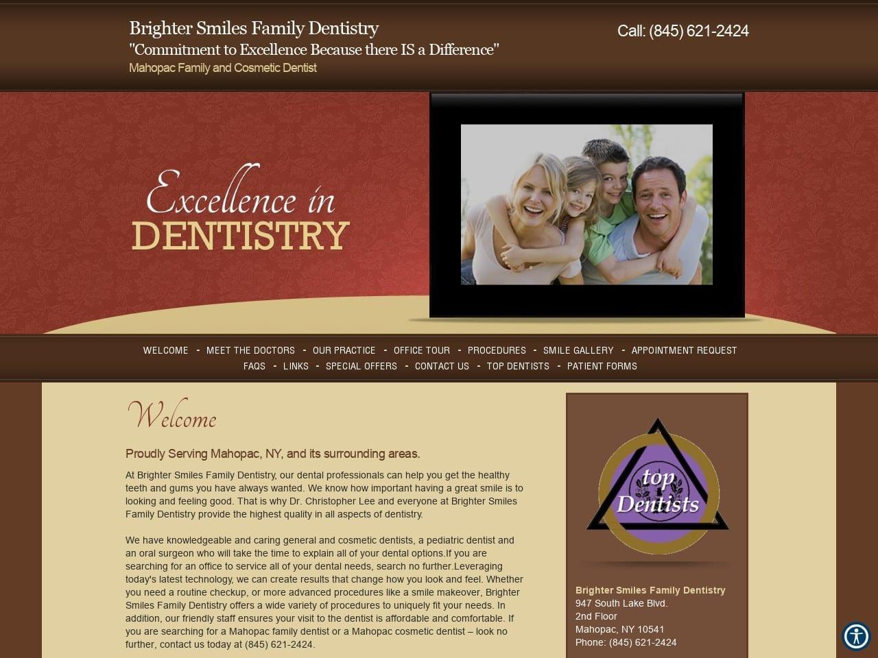 Brighter Smiles Family Dentistry Lee Christopher D